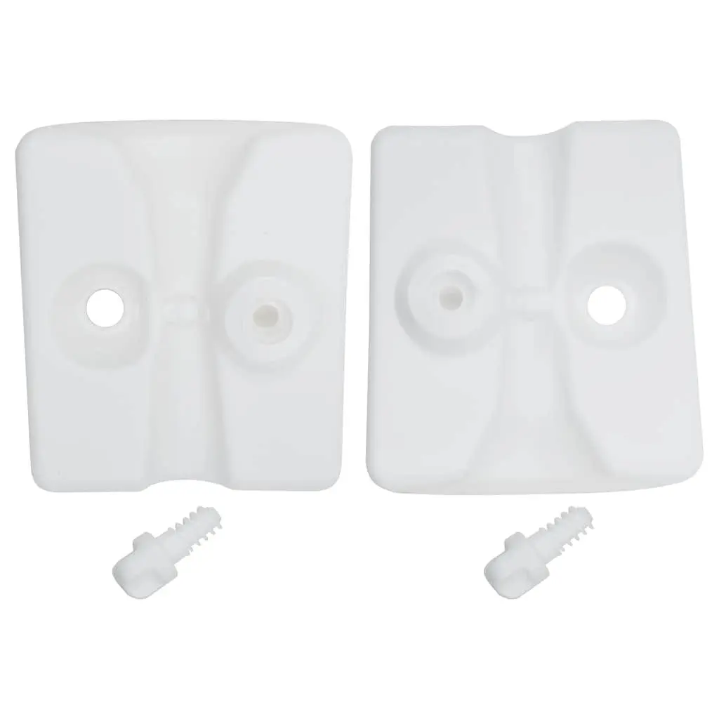 Gazebo Weights 4 Piece Set Canopy Pavilion Parasol Stabiliser Base White