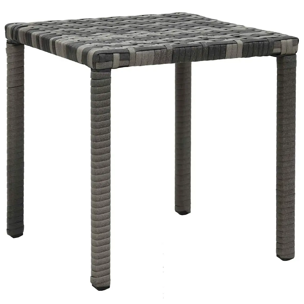 Sun Lounger Set for Garden Patio Outdoor Use with Table Anthracite