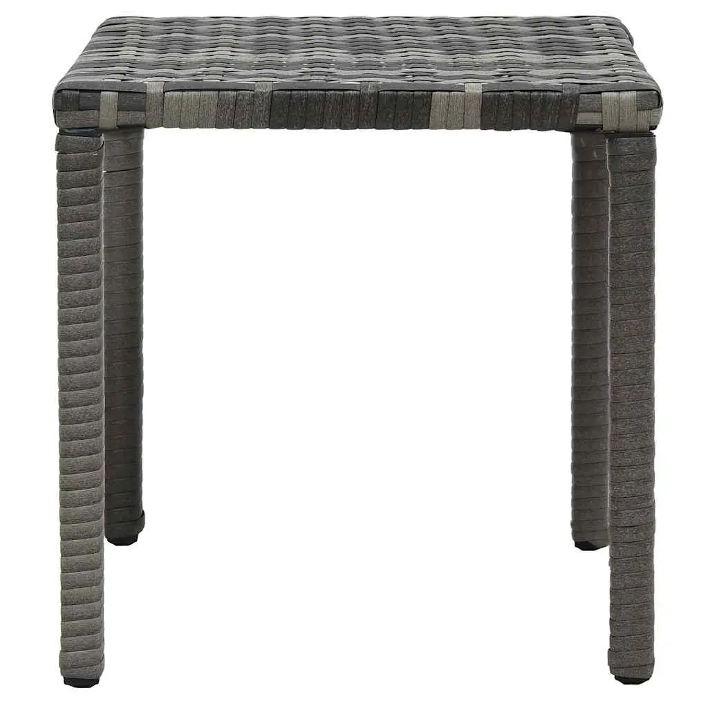 Sun Lounger Set for Garden Patio Outdoor Use with Table Anthracite