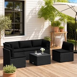 4 Piece Outdoor Lounge Set: Specs and Features Overview