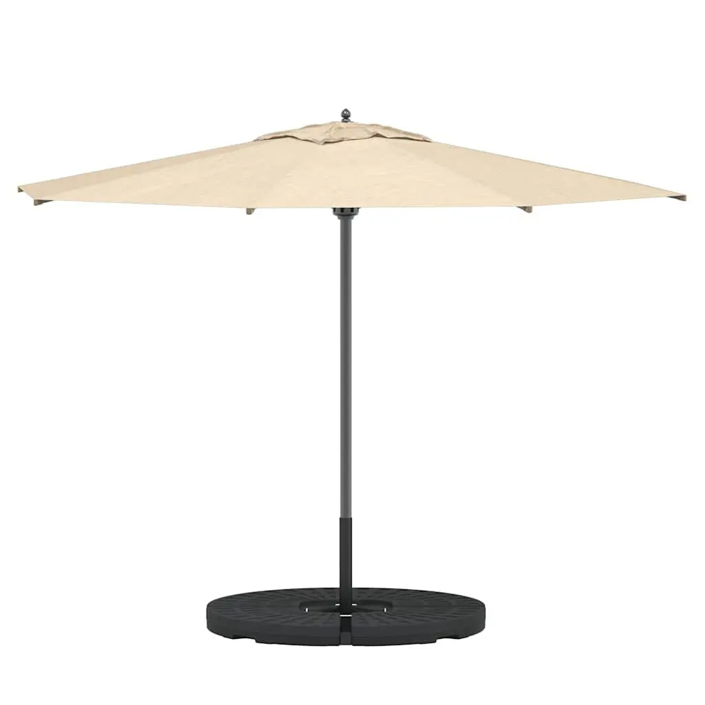 Umbrella Base Set of 4 Fan-shaped Heavy Duty Water Sand Fillable for Offset Market Use