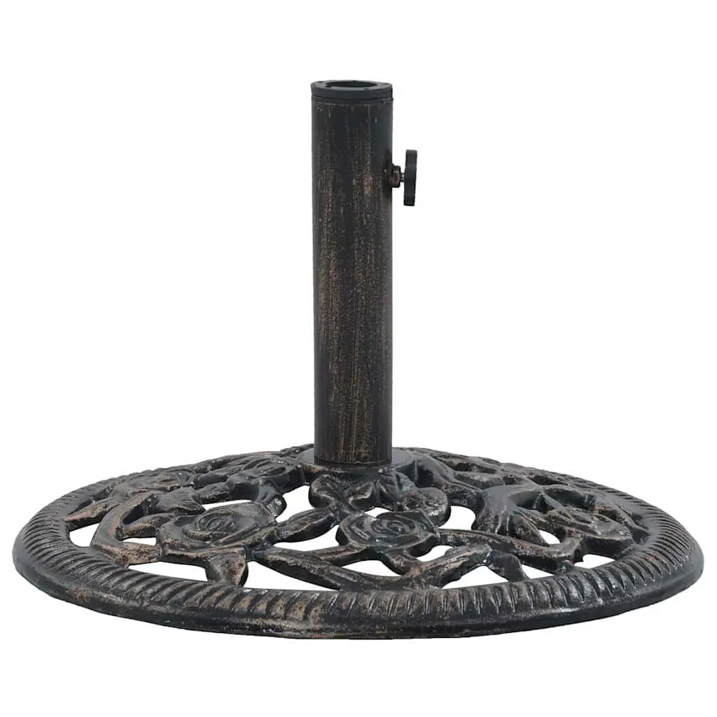 Cast Iron Umbrella Base Outdoor Garden Patio Stand 12kg Heavy Duty Sturdy