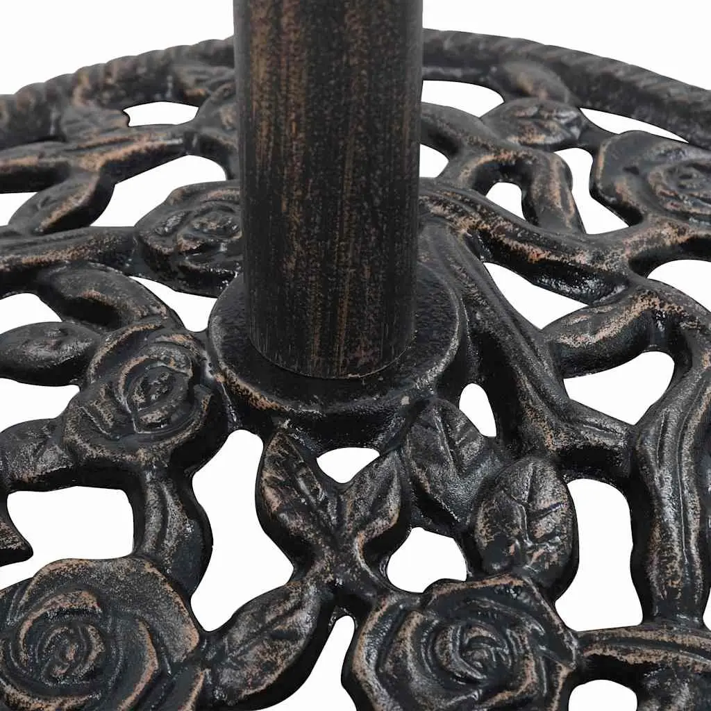 Cast Iron Umbrella Base Outdoor Garden Patio Stand 12kg Heavy Duty Sturdy