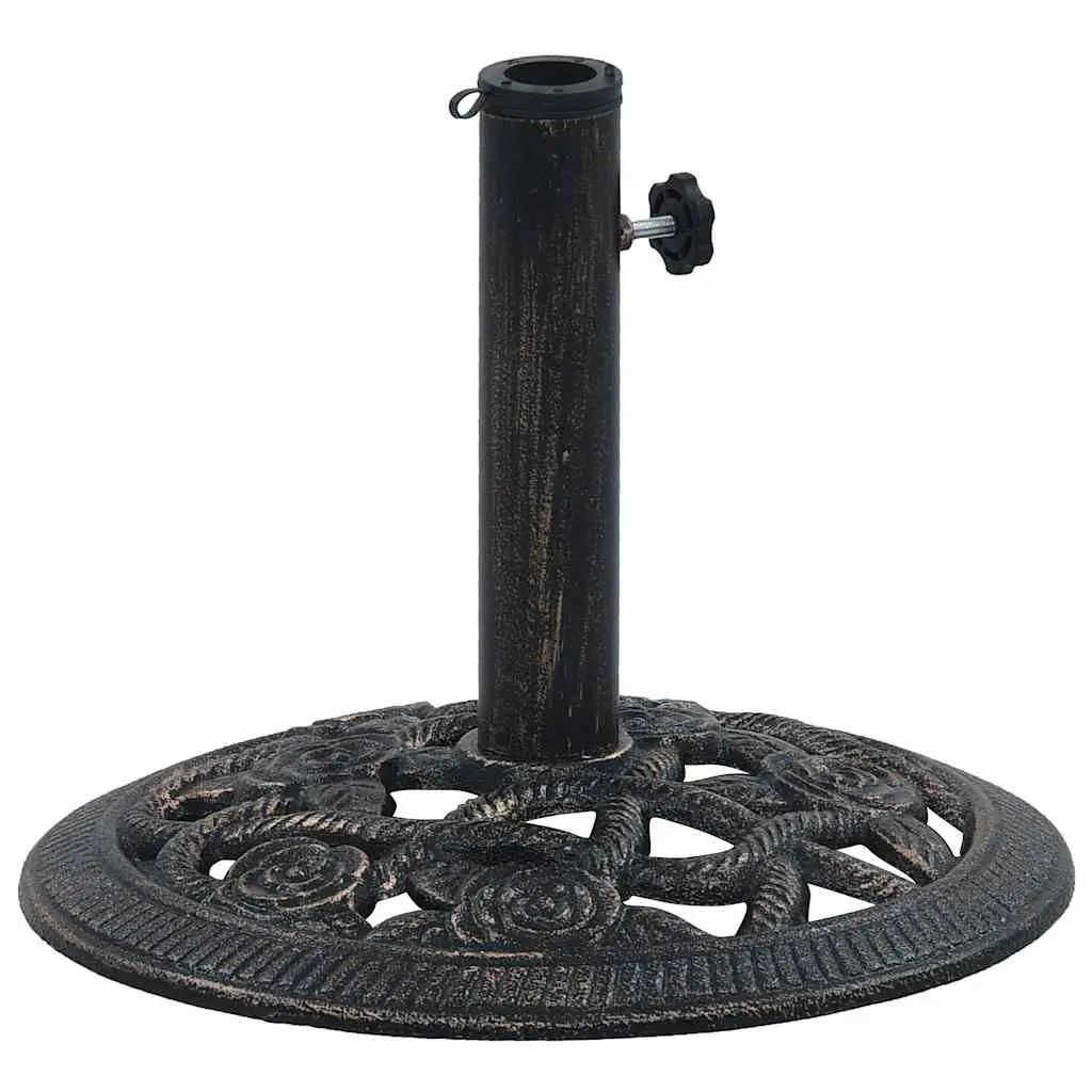 Umbrella Base Cast Iron Outdoor Garden 40cm