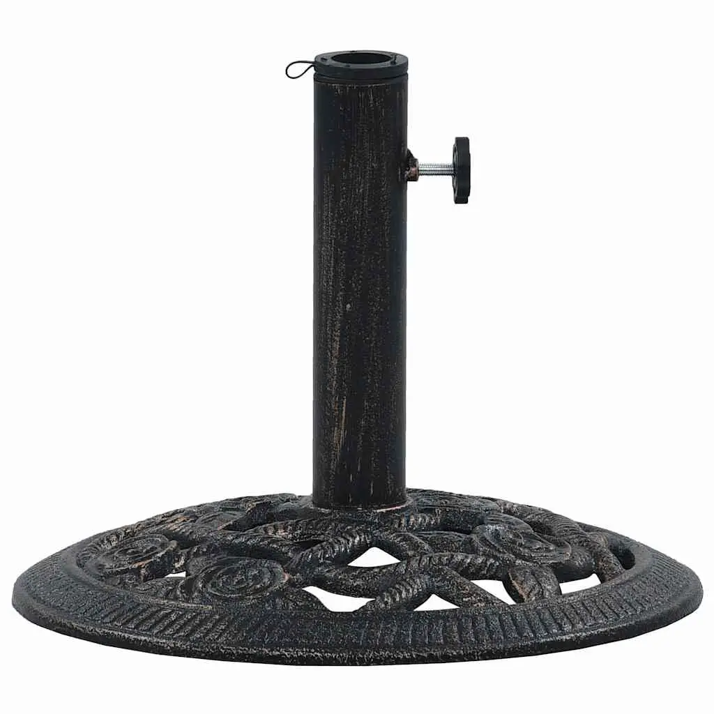 Umbrella Base Cast Iron Outdoor Garden 40cm
