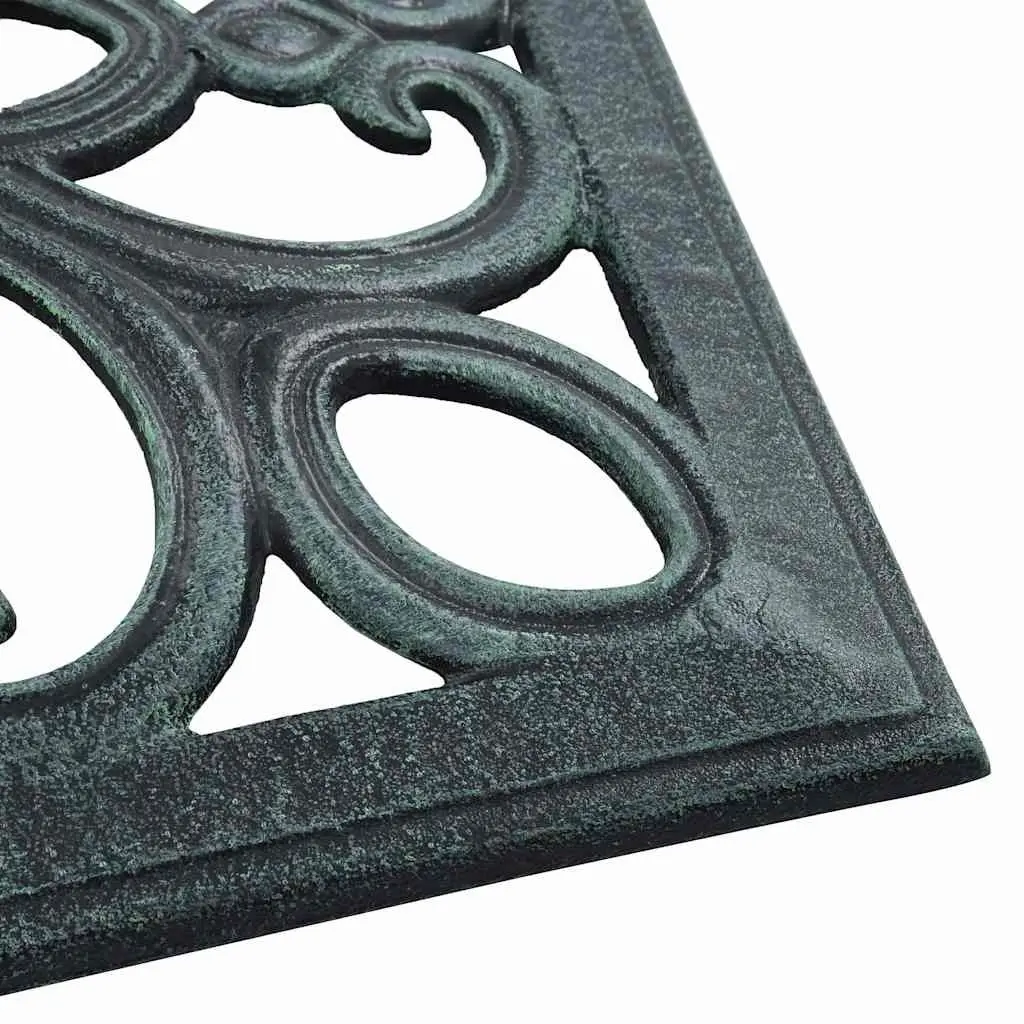 Green Cast Iron Umbrella Base