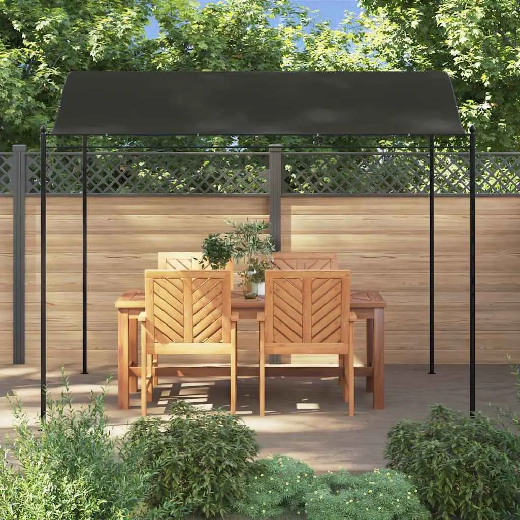 Sunshade Awning Outdoor Canopy 3 x 2.4 m Garden Shelter Steel Frame