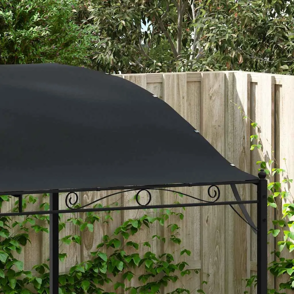 Sunshade Awning Outdoor Canopy 3 x 2.4 m Garden Shelter Steel Frame