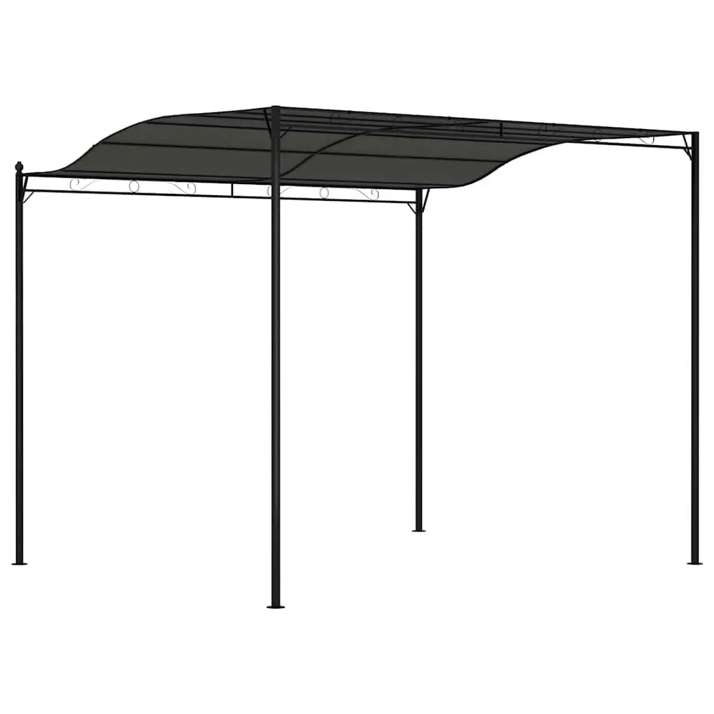 Sunshade Awning Outdoor Canopy 3 x 2.4 m Garden Shelter Steel Frame