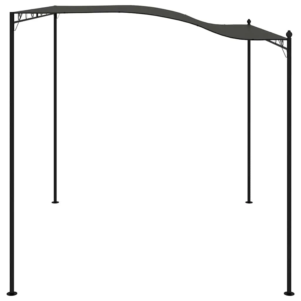 Sunshade Awning Outdoor Canopy 3 x 2.4 m Garden Shelter Steel Frame