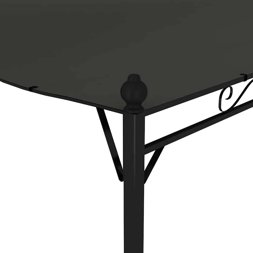 Sunshade Awning Outdoor Canopy 3 x 2.4 m Garden Shelter Steel Frame