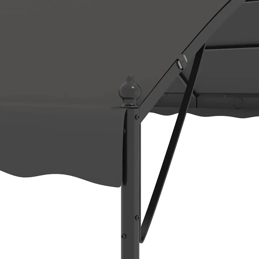 Sunshade Awning Outdoor 3x4m Garden Patio Shelter Anthracite