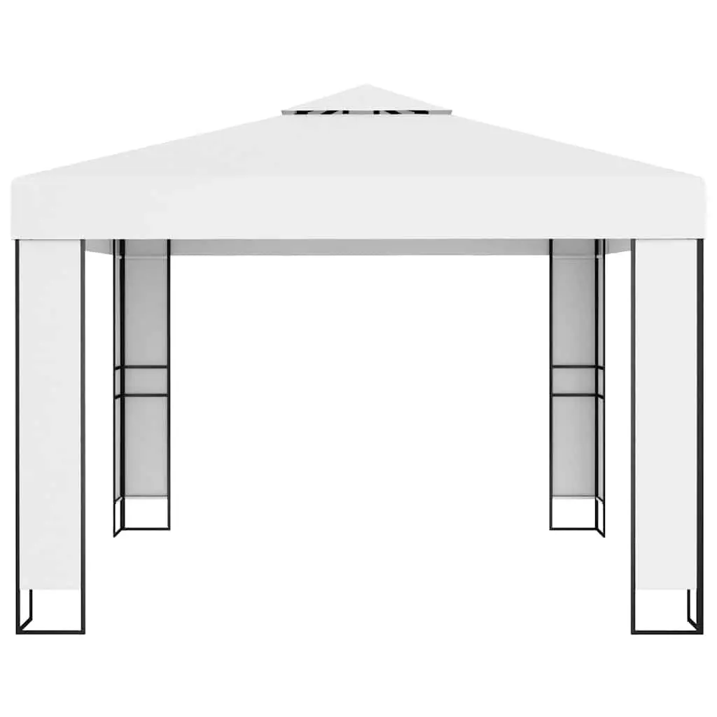 Gazebo Outdoor Garden 3x3 m White Canopy Shelter