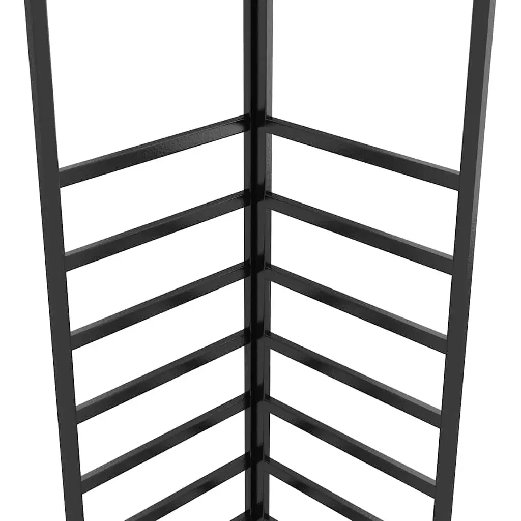 Garden Gazebo Outdoor Canopy 4x3x2.7m Powder-Coated Steel White