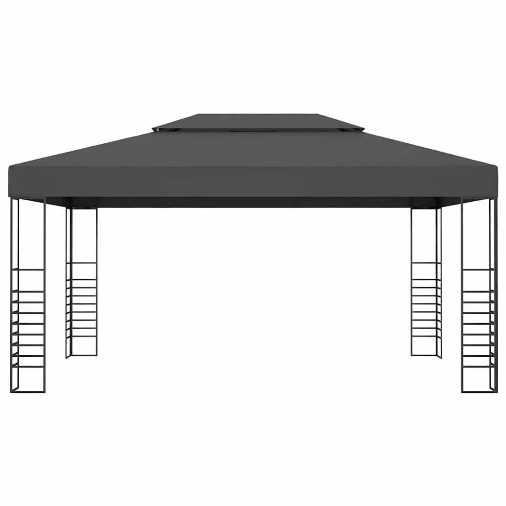 Gazebo Outdoor Canopy 3x4 m Vented Roof Garden Patio Shade Structure