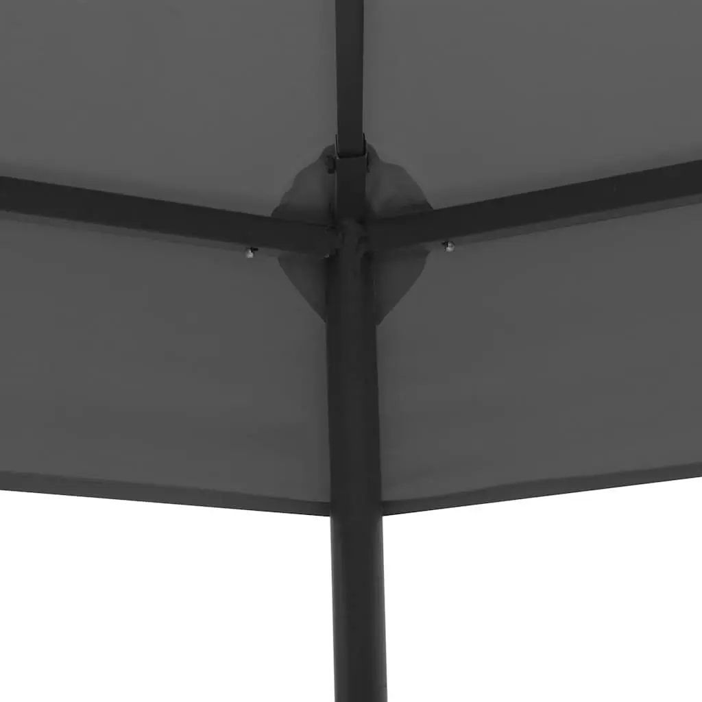 Garden Gazebo 323x275x265 cm Outdoor Canopy Pavilion Anthracite Patio Shade