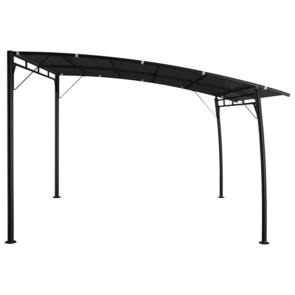 Garden Sunshade Awning Outdoor Canopy 3x3x2.55m Anthracite