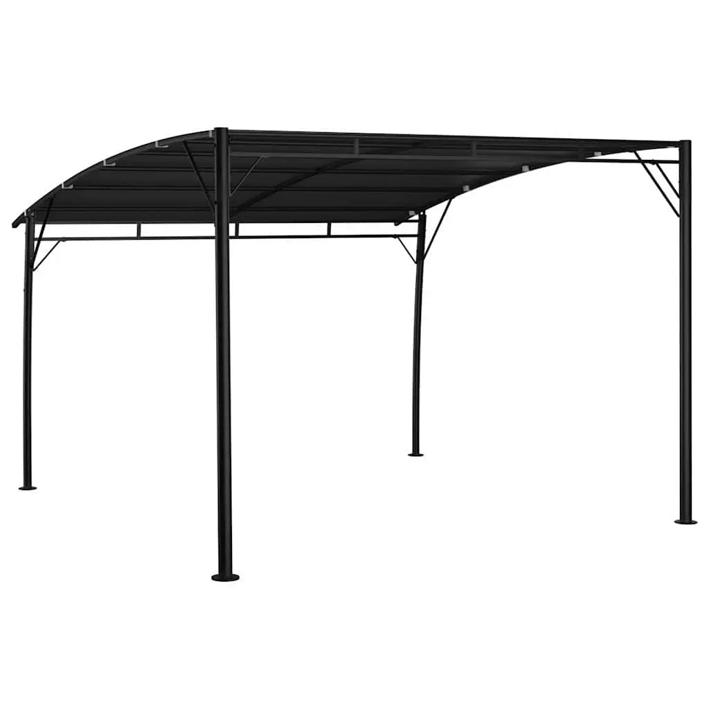 Garden Sunshade Awning Outdoor Canopy 3x3x2.55m Anthracite