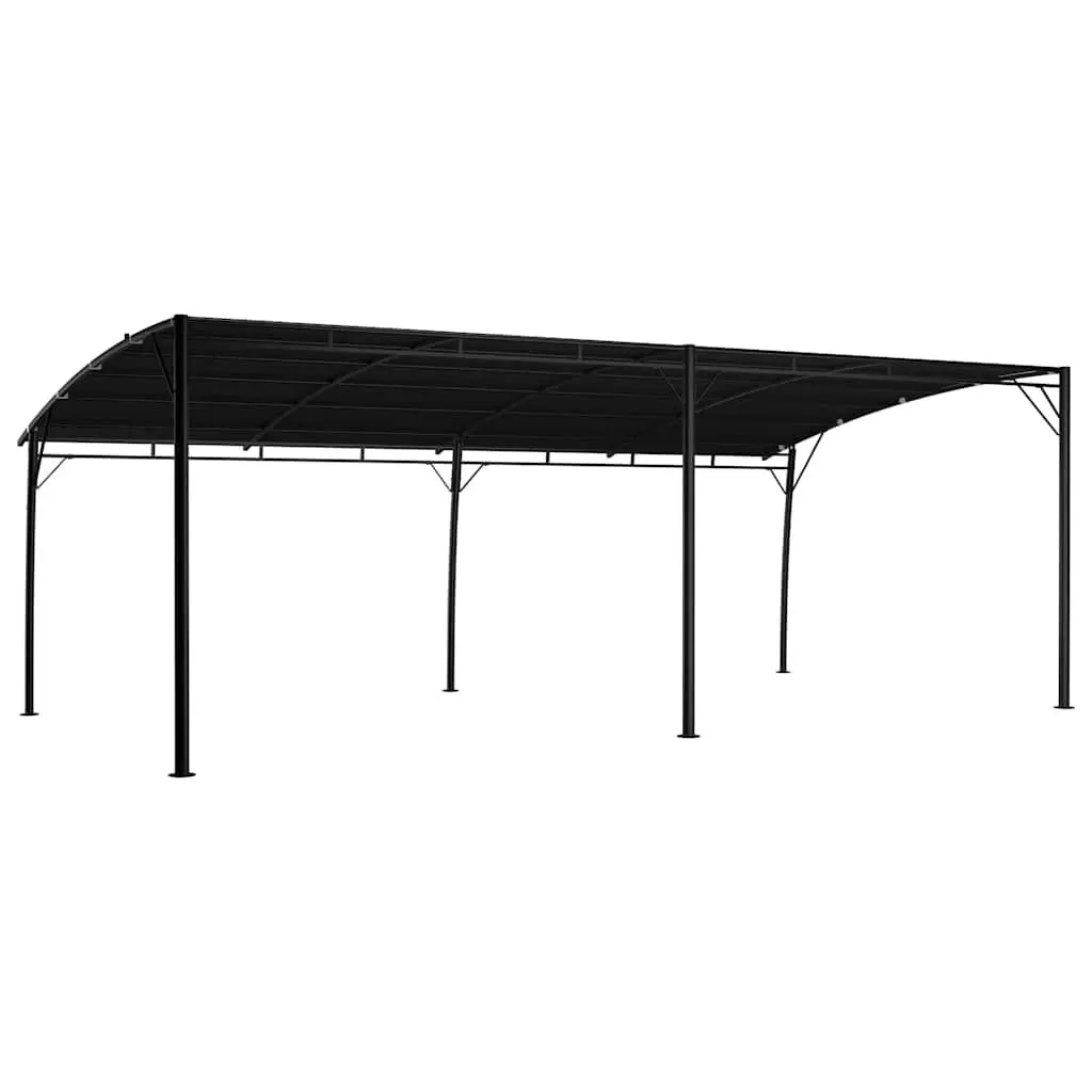Garden Sunshade Awning Outdoor Canopy 6 x 3 x 2.55 m Anthracite