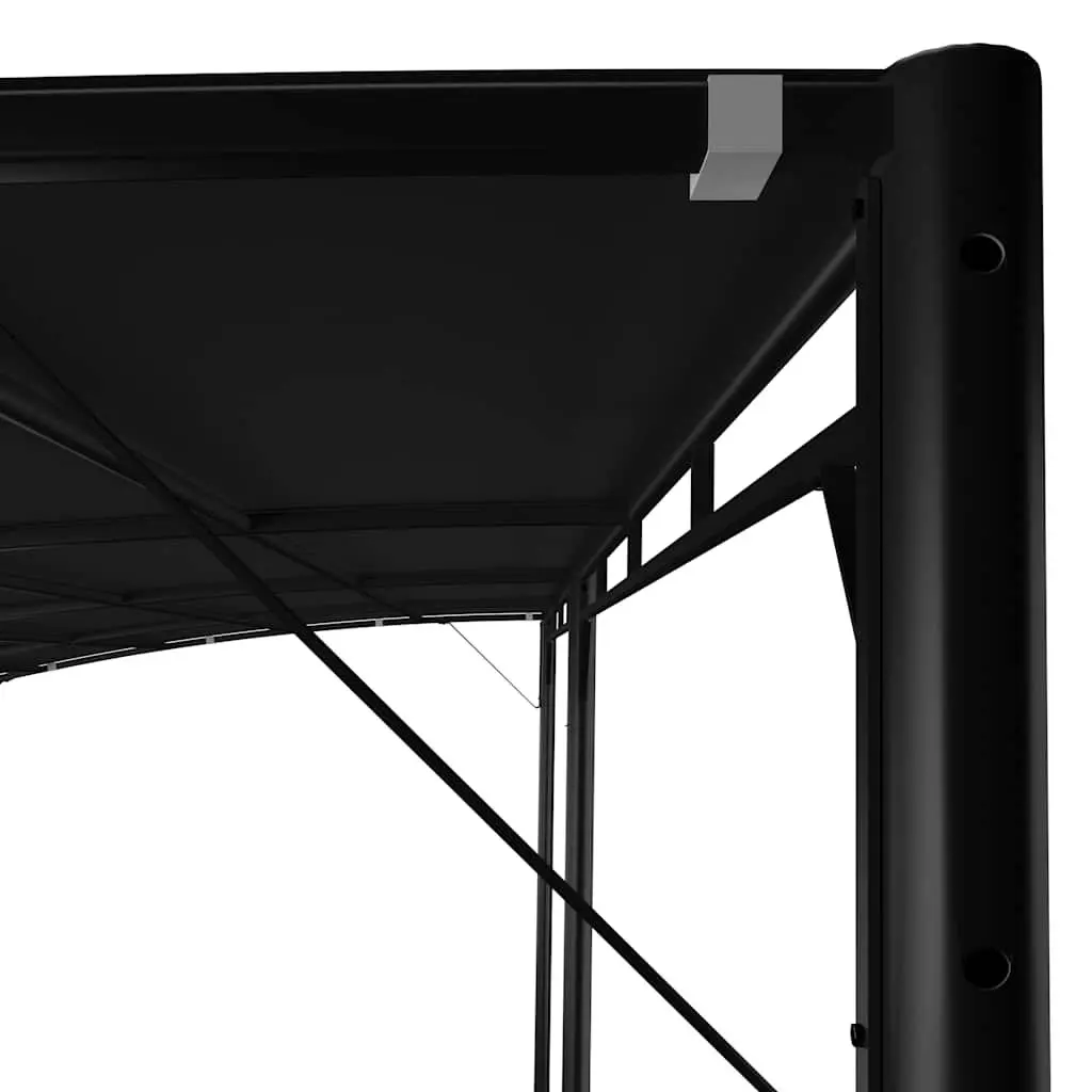 Garden Sunshade Awning Outdoor Canopy 6 x 3 x 2.55 m Anthracite