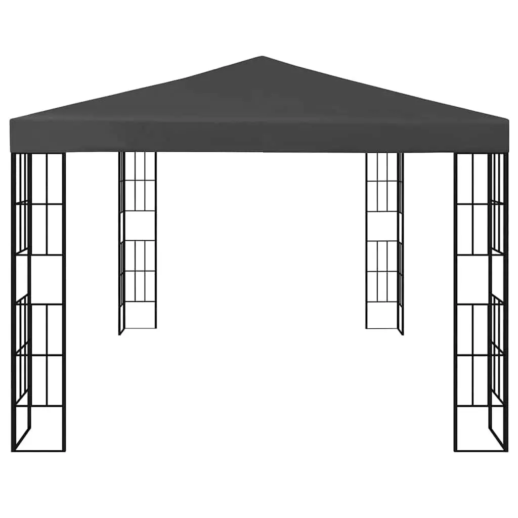 Gazebo Outdoor Canopy Tent 3x4 m Garden Patio Shade Structure Anthracite