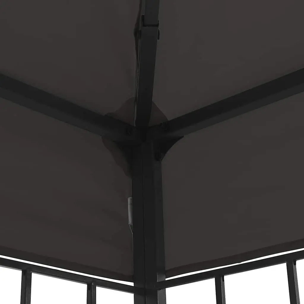 Gazebo Outdoor Canopy Tent 3x4 m Garden Patio Shade Structure Anthracite
