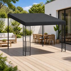 3x3m Wall-Mounted Gazebo Specs and Features