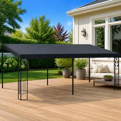 Specifications for 6x3x2.5m Wall-mounted Gazebo
