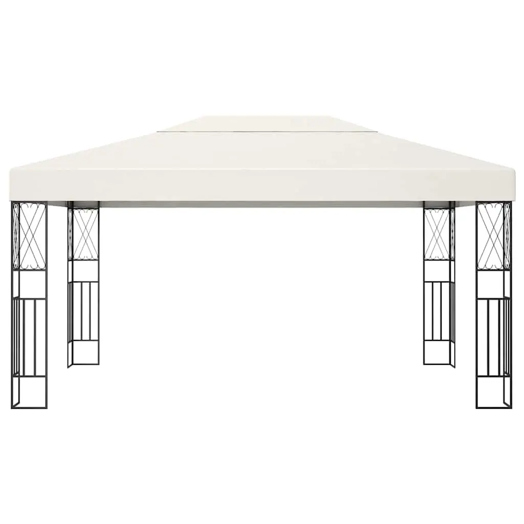 Cream 3x4 m Vented Gazebo