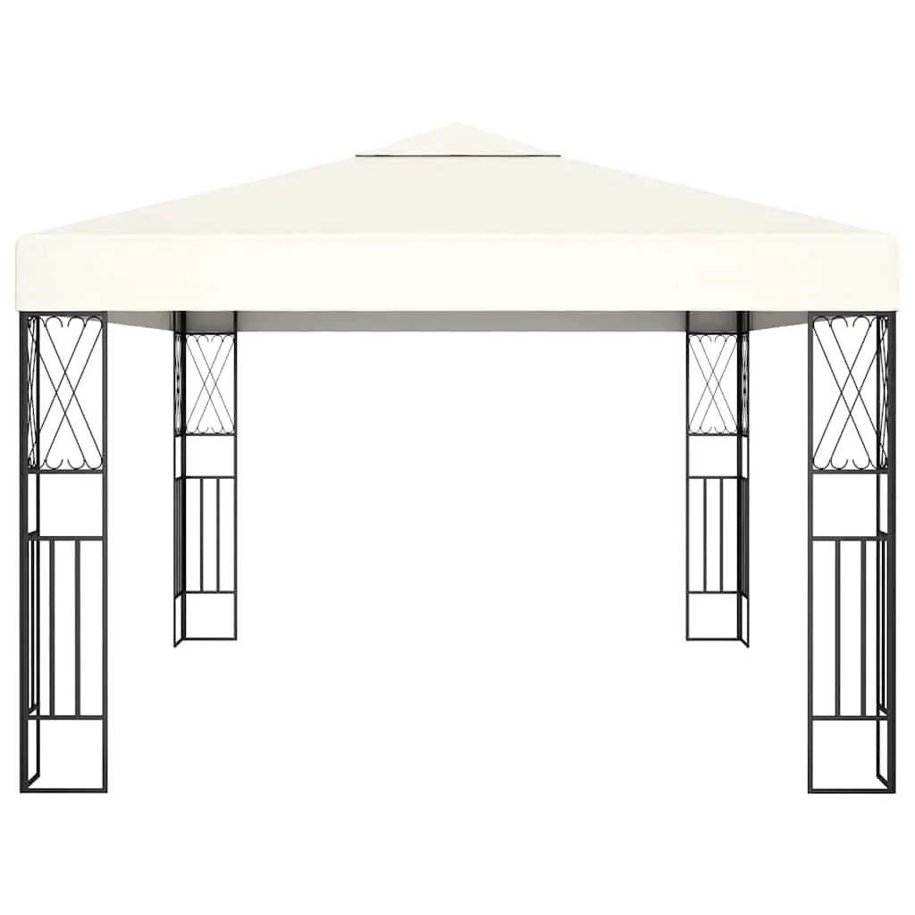Cream 3x4 m Vented Gazebo