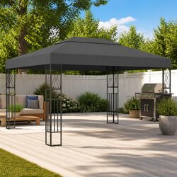 Specifications of 3x4 m Anthracite Outdoor Gazebo