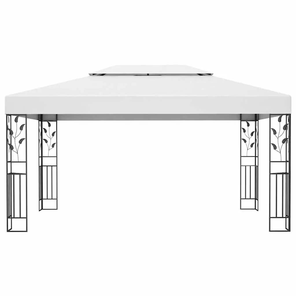 3x4 m White Garden Gazebo