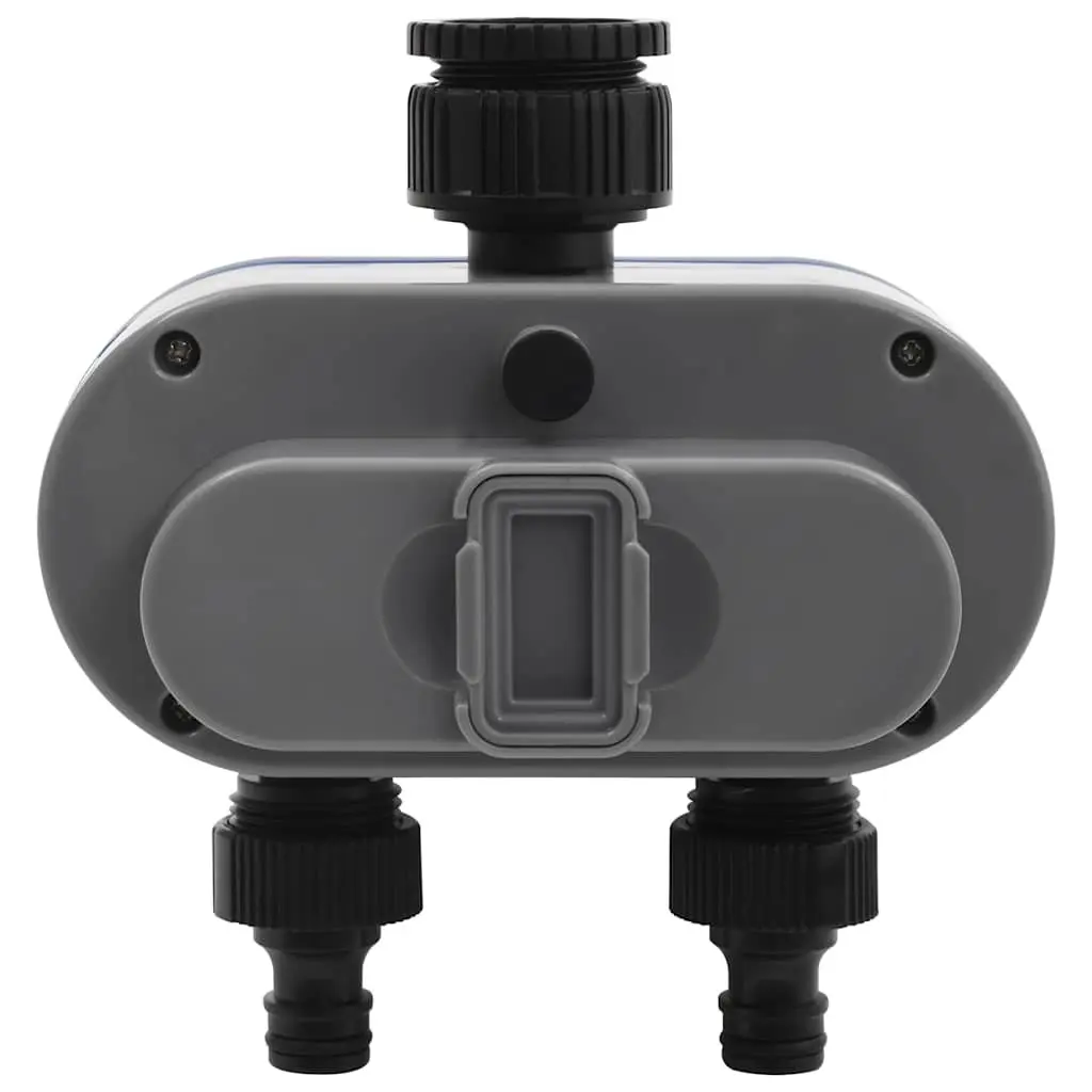 Digital Water Timer Dual Outlet Automatic Sprinkler Controller Lawn Garden