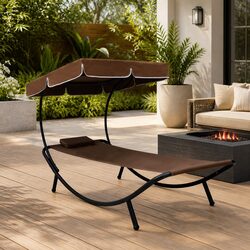 Specifications of Outdoor Sun Lounger Bed with Canopy