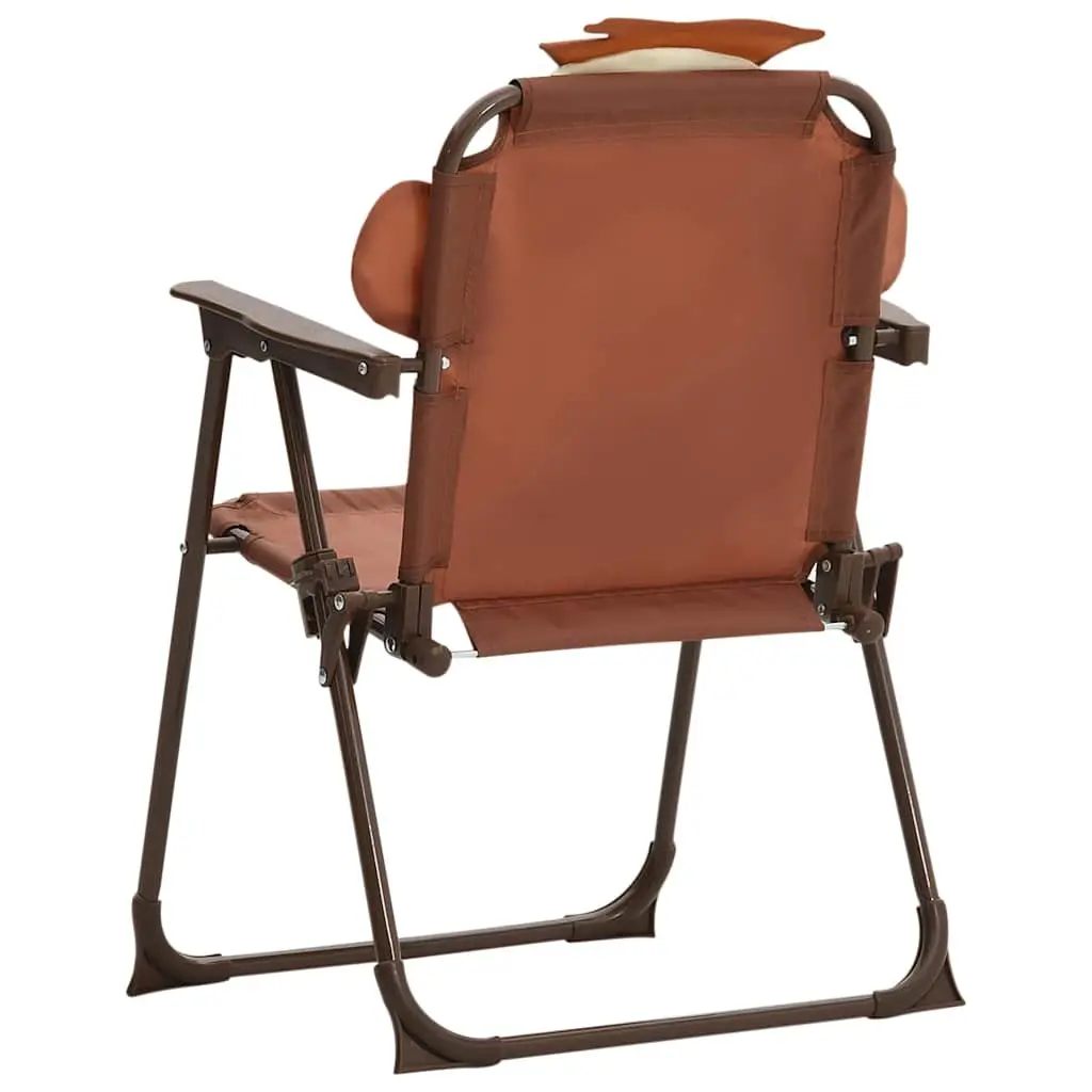 Kids Garden Bistro Set Outdoor Furniture 3 Piece Table Chairs Parasol Brown