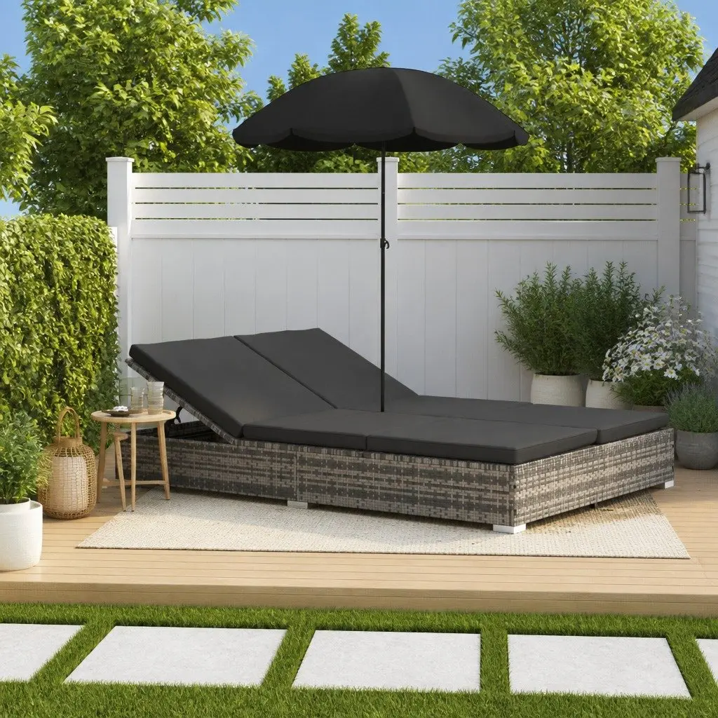 Outdoor Lounge Bed for Two People
