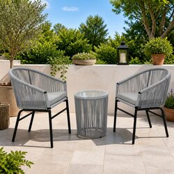 3 Piece Bistro Lounge Set: Specs and Features Overview