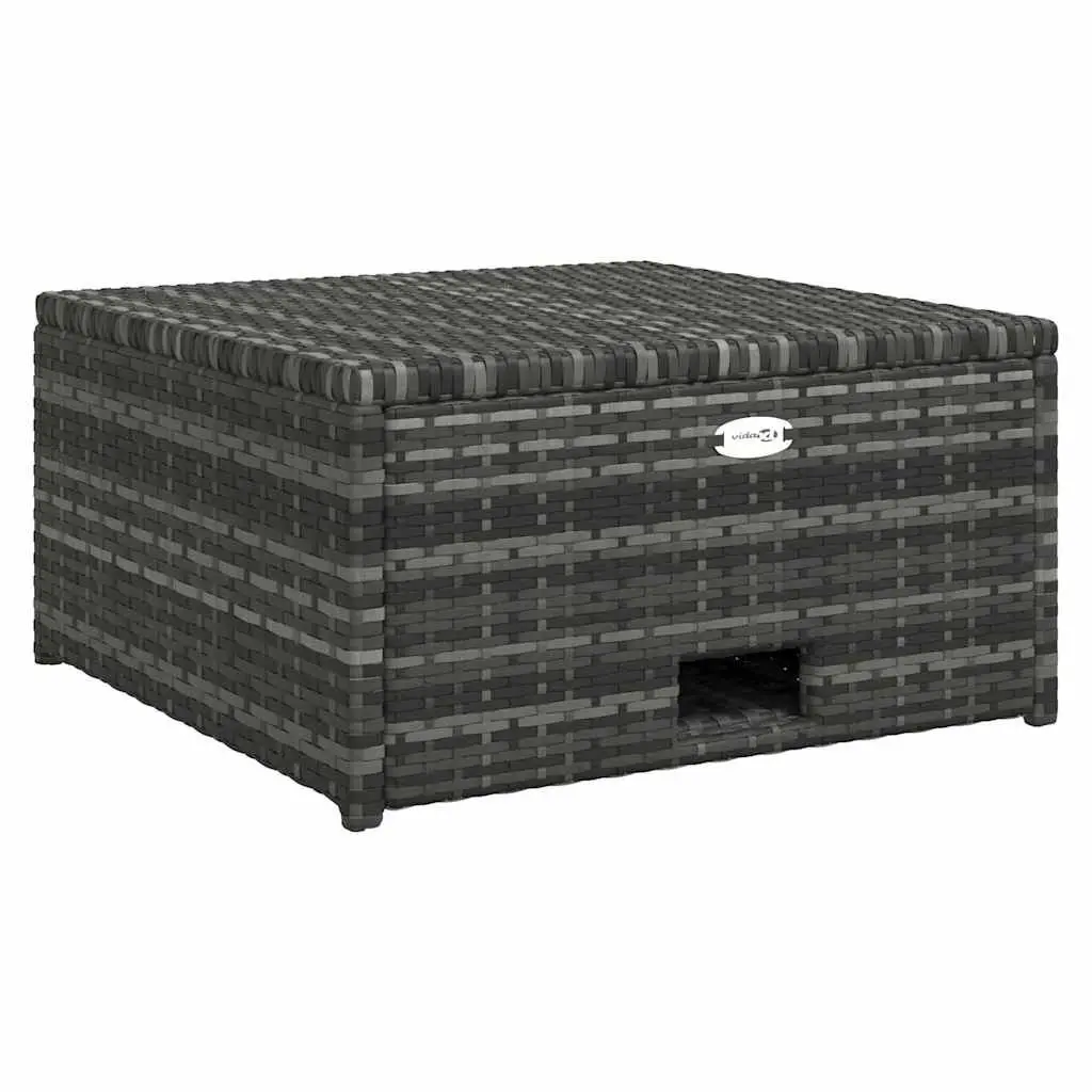 Outdoor Furniture Set 4 Piece Garden Lounge Poly Rattan Sofa Table with Cushions