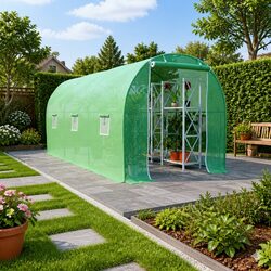 Greenhouse Specifications: 9 m² with Steel Frame