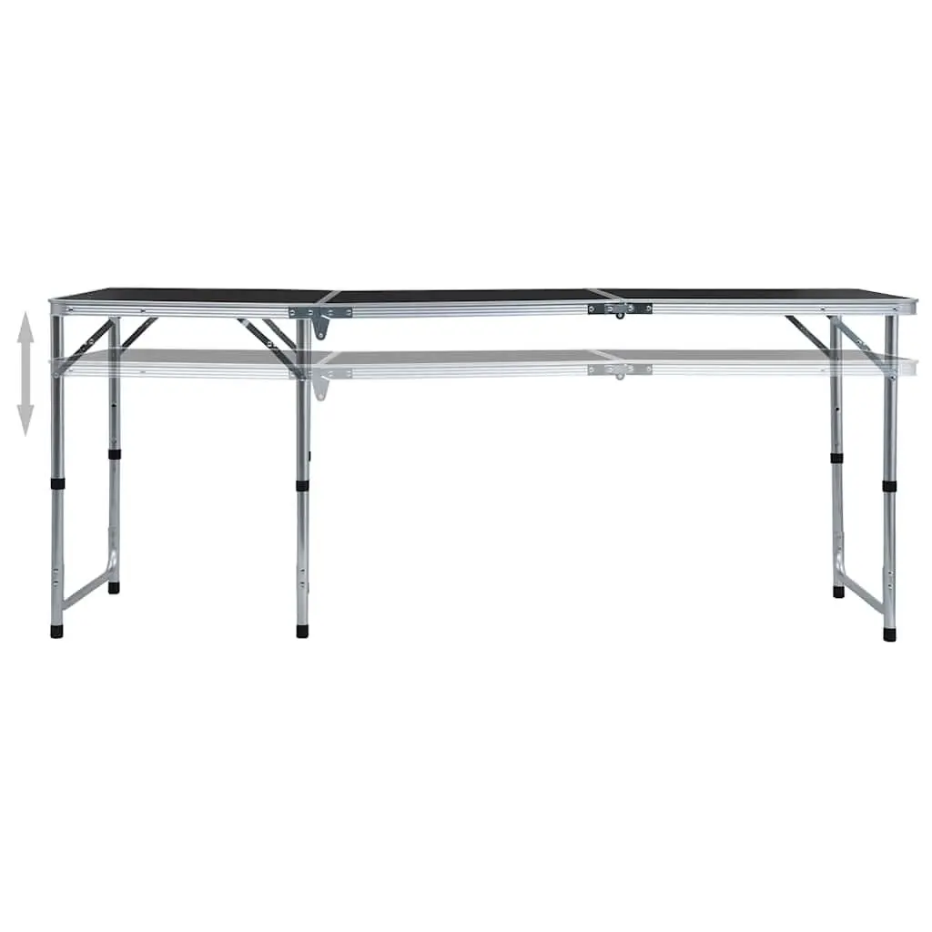 Grey Foldable Camping Table