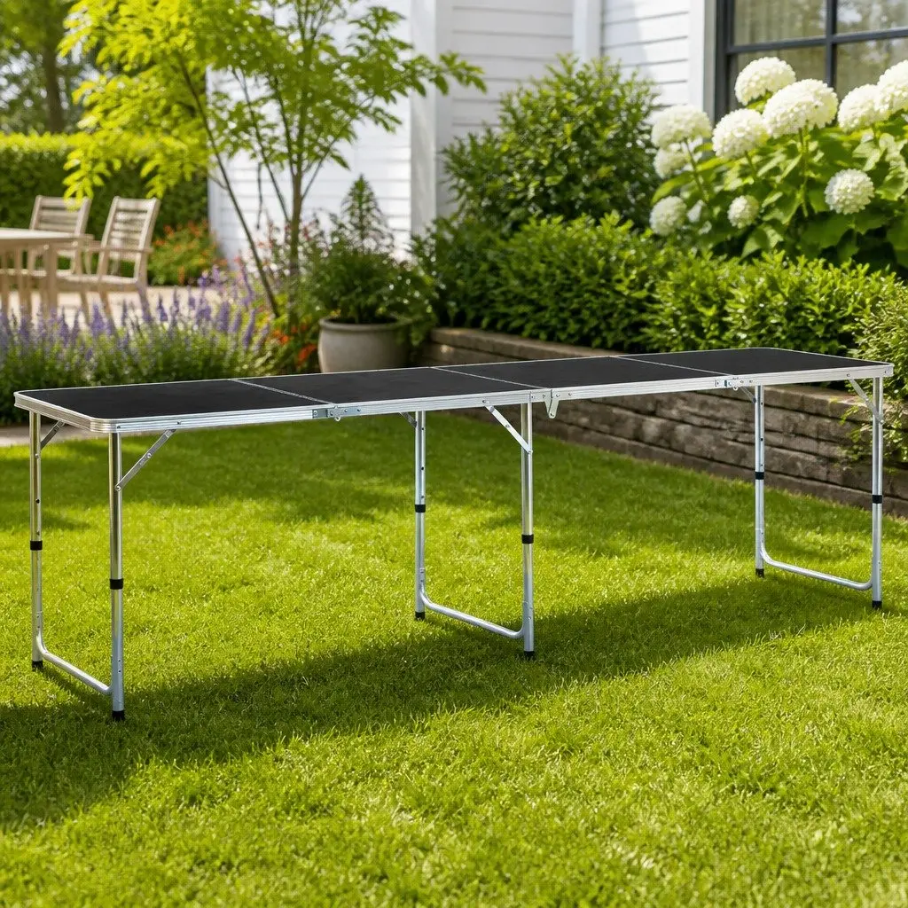 Grey Foldable Camping Table