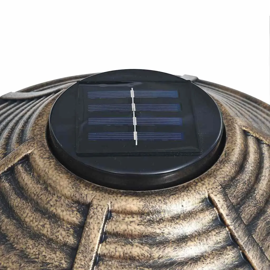 Pedestal Bird Bath with LED Light
