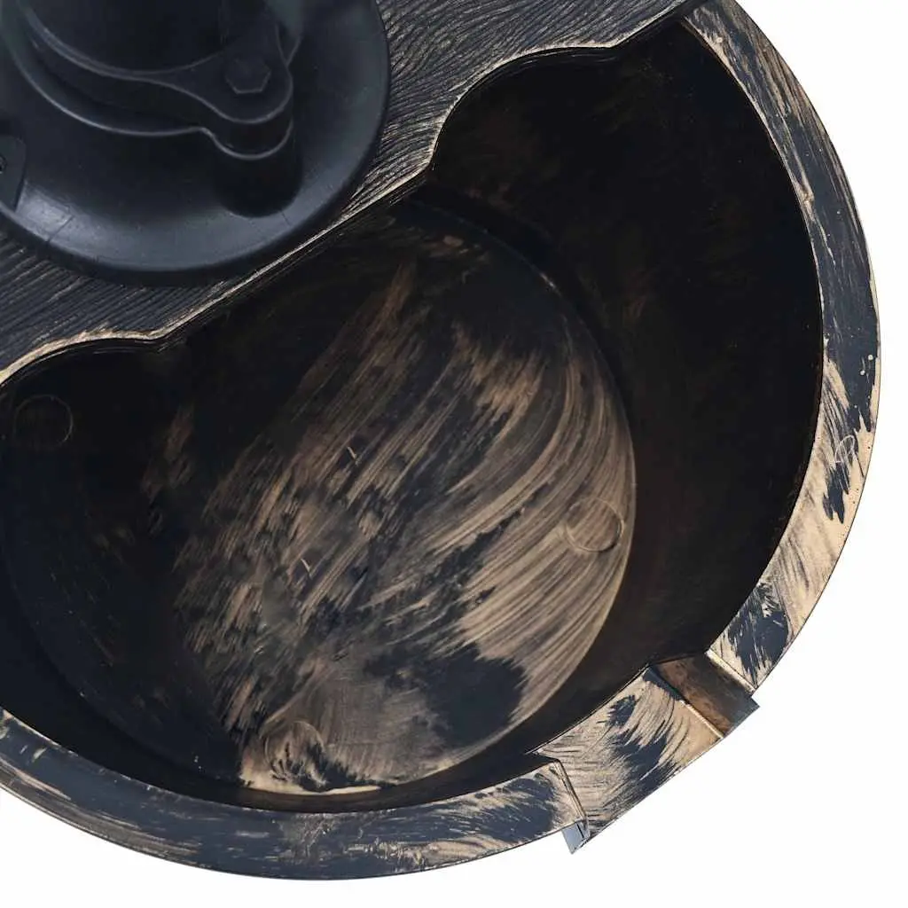 Garden Water Fountain for Outdoor Patio Brown