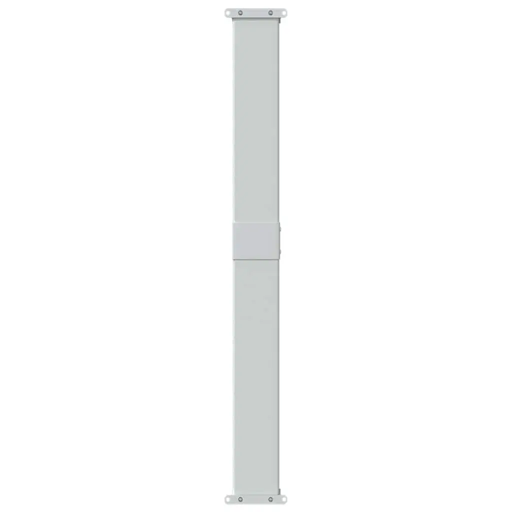 Black Retractable Side Awning 140x500 cm