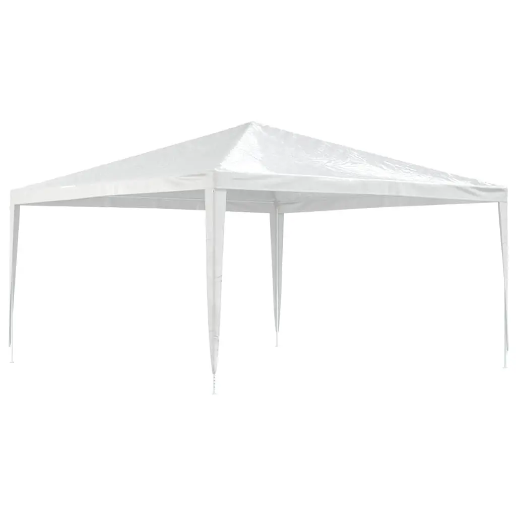 Outdoor Party Tent 4x4m Gazebo Canopy White Garden Wedding Event Marquee
