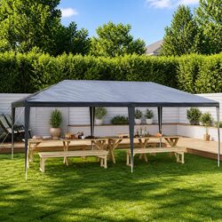 Specifications of 4x6 m Anthracite Party Tent