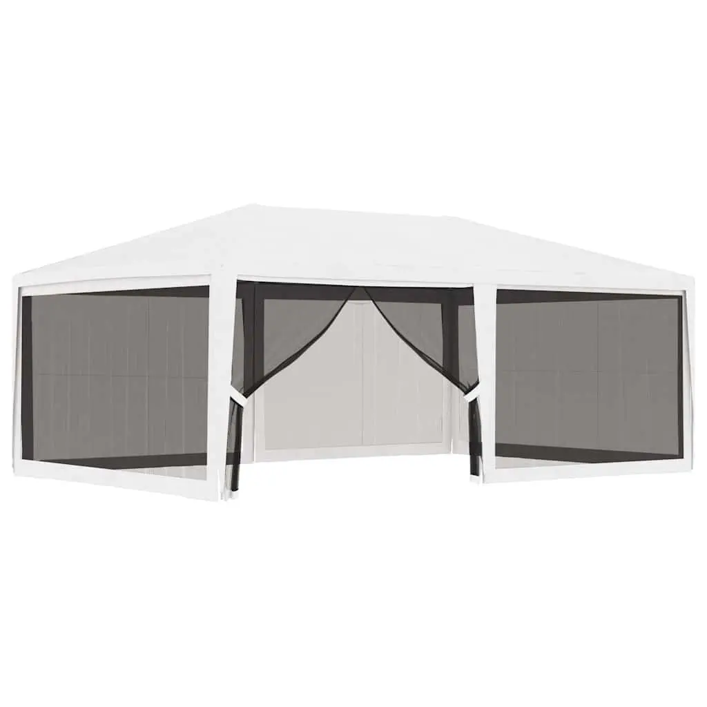 4x6m Party Tent with Mesh Walls