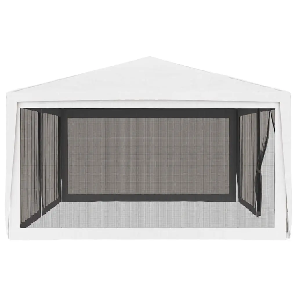 4x6m Party Tent with Mesh Walls