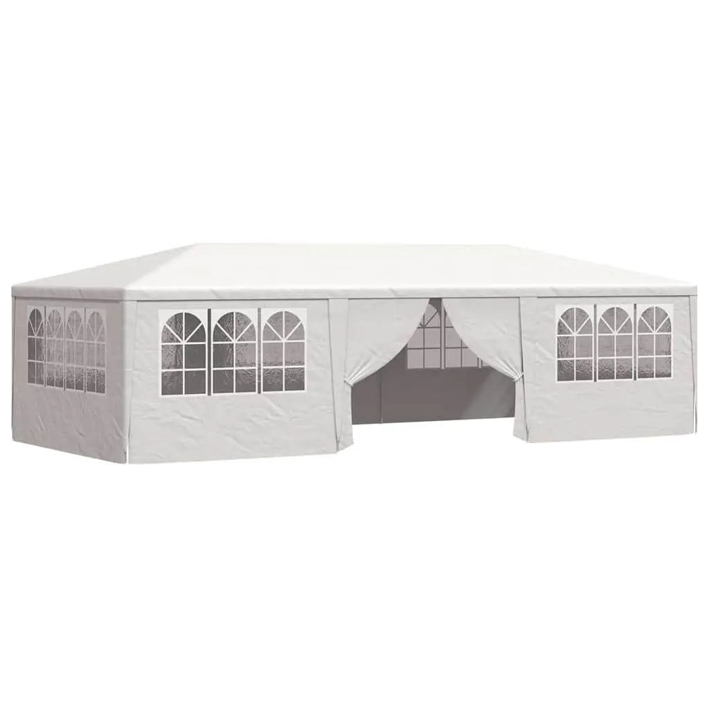 Party Tent Outdoor 4x9m Canopy Gazebo with Side Walls Windows Door White