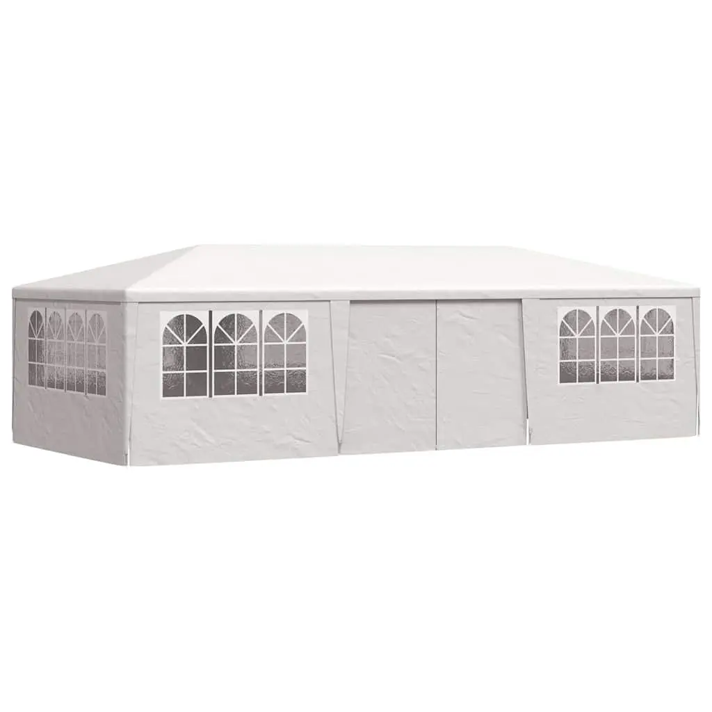 Party Tent Outdoor 4x9m Canopy Gazebo with Side Walls Windows Door White